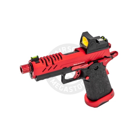 Vorsk Airsoft 3.8 Hi Capa Pro + Micro Red Dot - Red