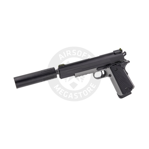 Vorsk Airsoft VX-14 GBB Pistol - Two Tone Black & Grey