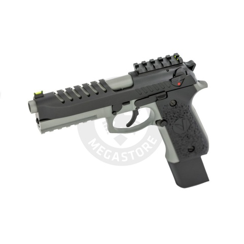 Vorsk Airsoft Tactical VM9 Gas Blowback Pistol - Black/Grey
