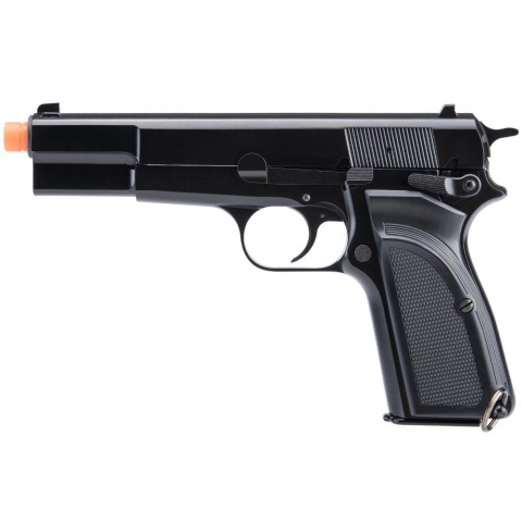 WE Tech Hi-Power Browning MK3 Gas Blowback Airsoft Pistol (Color: Black)