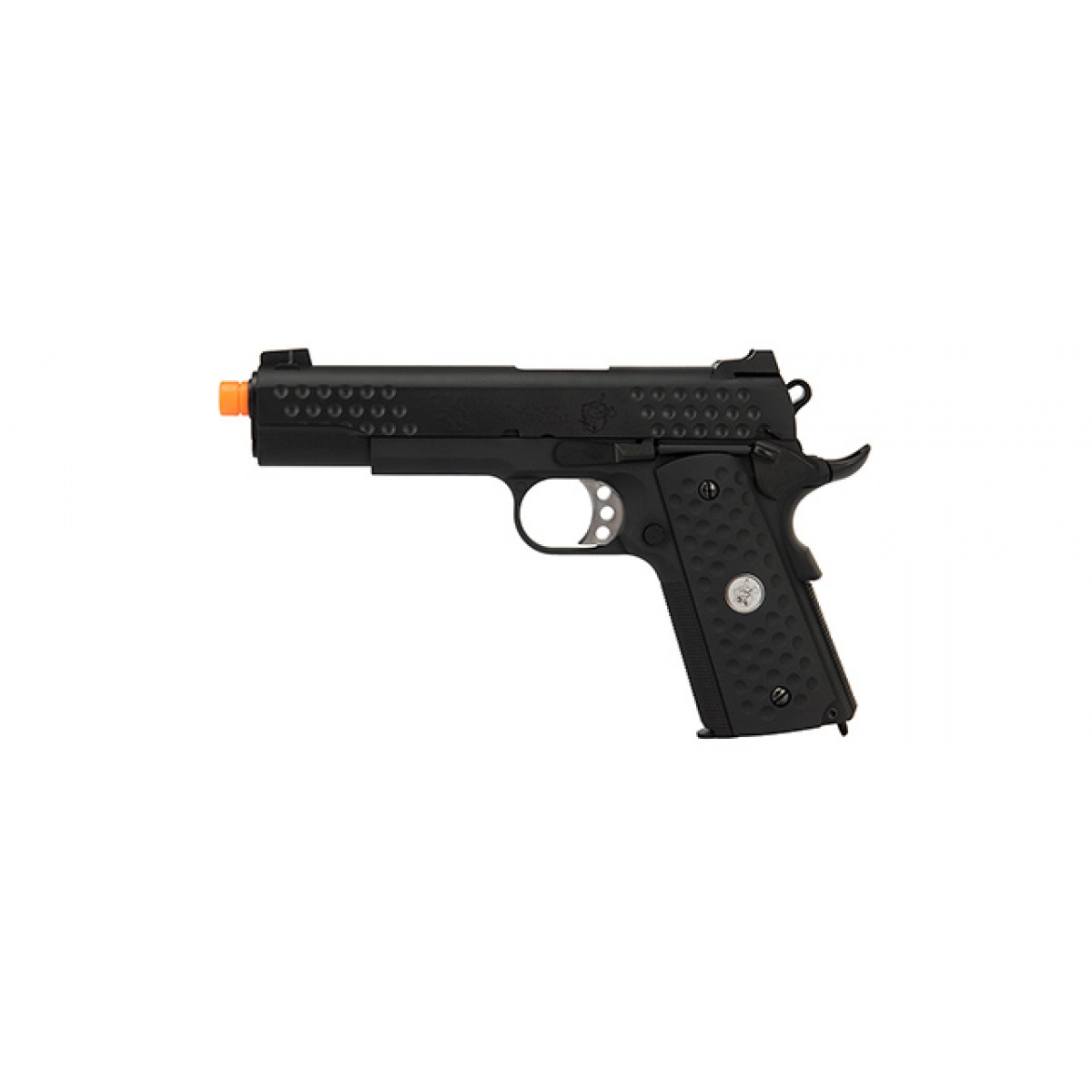 Armory Full Metal Knighthawk 1911 Gas Blowback Airsoft Pistol BLACK Airsoft Megastore