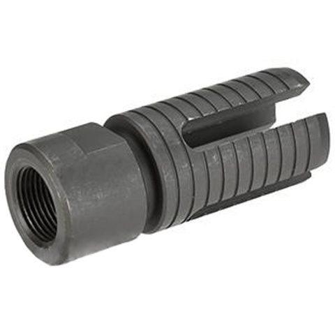 WE-Tech CNC Steel 4 Prong Style Flash Hider (14mm Negative)