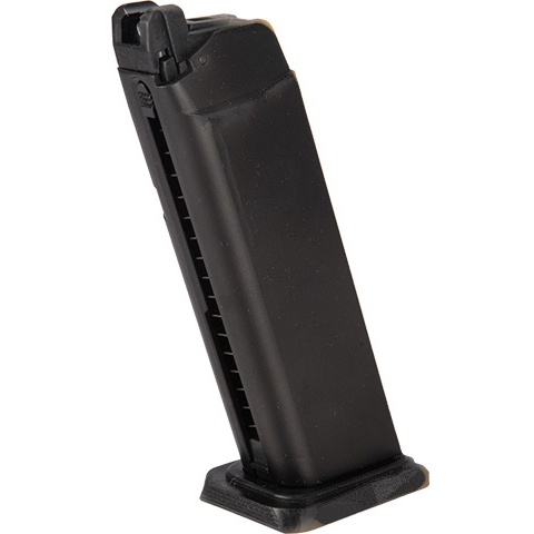 WE Tech GP1799 T1 Gas Blowback Airsoft Pistol - BLACK / SILVER BARREL