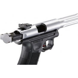WE-Tech Galaxy Select Fire Premium S Gas Blowback Pistol (Color: Silver)