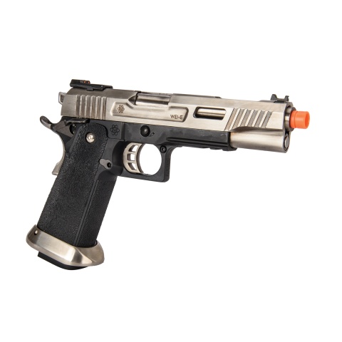 WE-Tech Hi-Capa 5.1 T-Rex Full Auto Gas Blowback Competition Pistol (Silver)