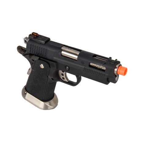WE-Tech Hi-Capa 3.8 Brontosaurus Full Auto Gas Blowback Pistol (Black)