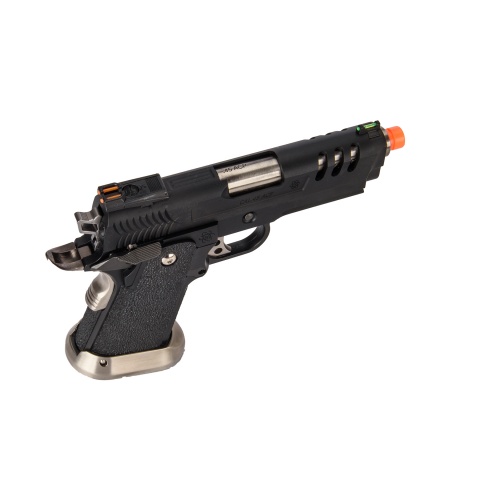 WE-Tech Hi-Capa 3.8 Deinonychus Gas Full Auto Blowback Pistol (Black)