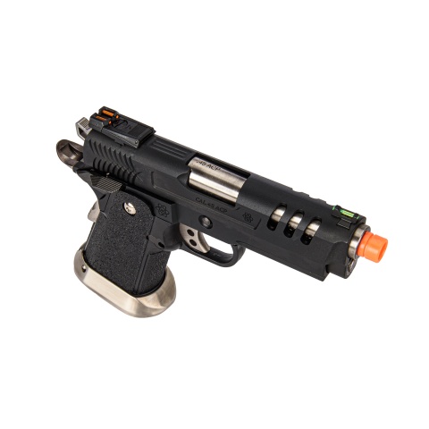 WE-Tech Hi-Capa 3.8 Deinonychus Gas Full Auto Blowback Pistol (Black)