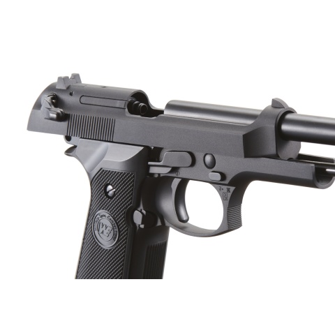 WE-Tech Full Metal M9 Semi Automatic Gas Blowback Pistol (Color: Black)