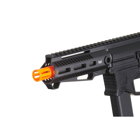 Zion Arms R&D Precision Licensed PW9 Mod 1 Airsoft Rifle with Delta Stock (Color: Black)