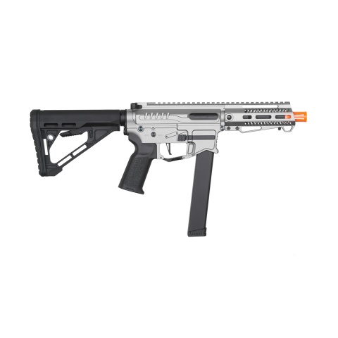 Zion Arms R&D Precision Licensed PW9 Mod 1 Airsoft Rifle with Delta Stock (Color: Grey)