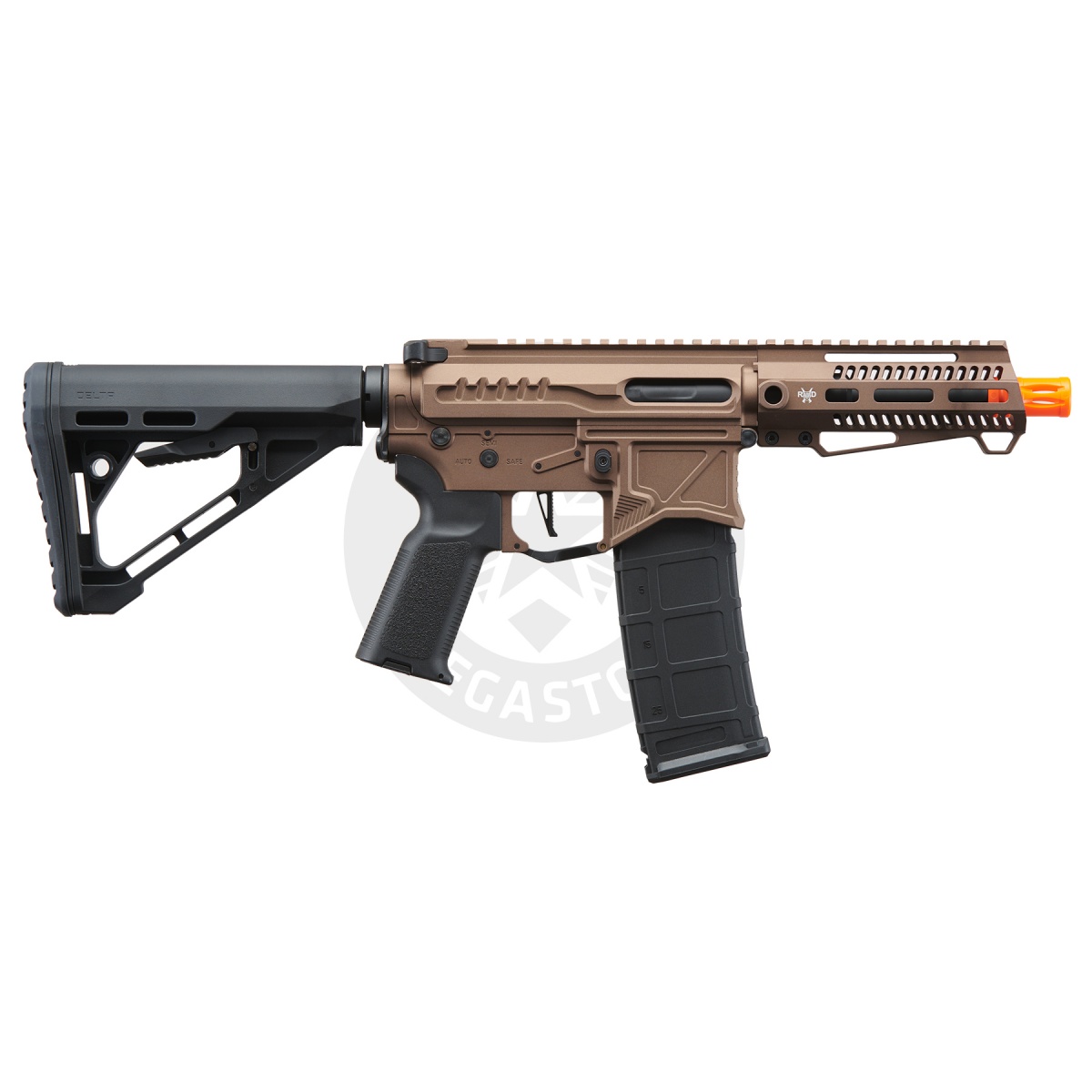 Zion Arms R15 Mod 1 Short Barrel Airsoft Rifle with Delta Stock (Color