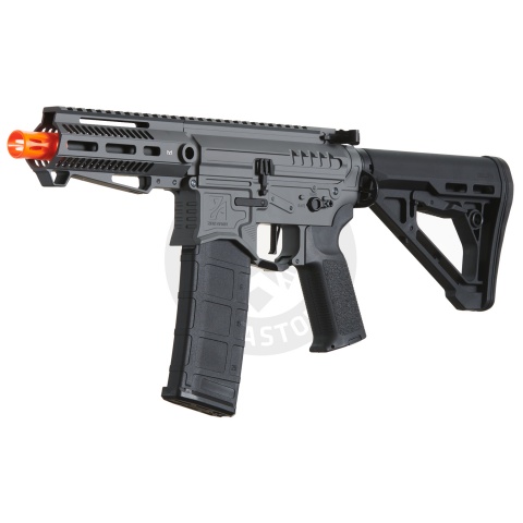 Zion Arms R15 Mod 1 Short Barrel Airsoft Rifle with Delta Stock (Color: Grey)