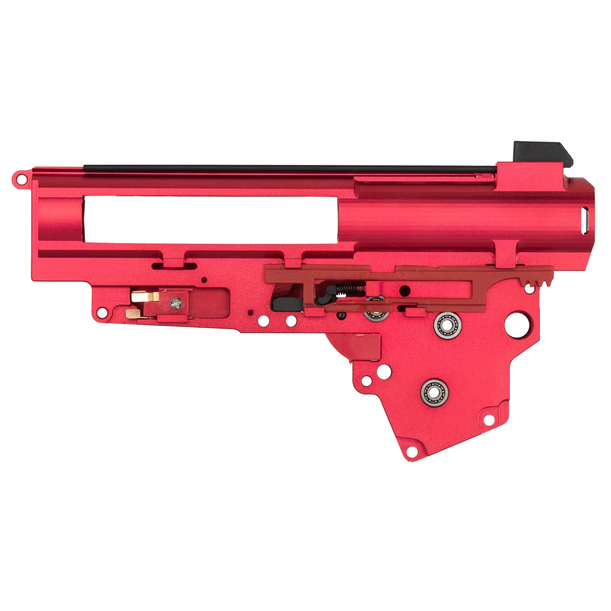 Lancer Tactical CNC Version 3 Gearbox Shell for AK Series Airsoft AEGs RED Airsoft Megastore
