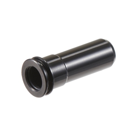 Lancer Tactical 21.5mm CNC Machined Aluminum Air Nozzle for Airsoft AEGs (Color: Black)