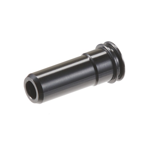 Lancer Tactical 21.5mm CNC Machined Aluminum Air Nozzle for Airsoft AEGs (Color: Black)
