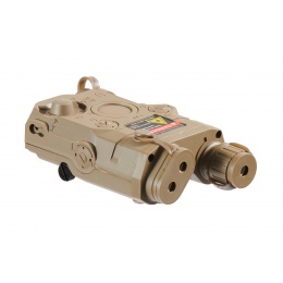 Lancer Tactical PEQ-15 Non-Functional Dummy Battery Box (Color: Tan)
