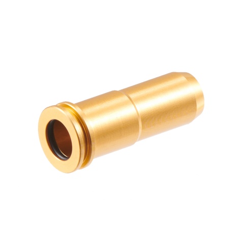 Lancer Tactical CNC Machined Aluminum Air Nozzle for M4 Series Airsoft AEGs (Color: Gold)