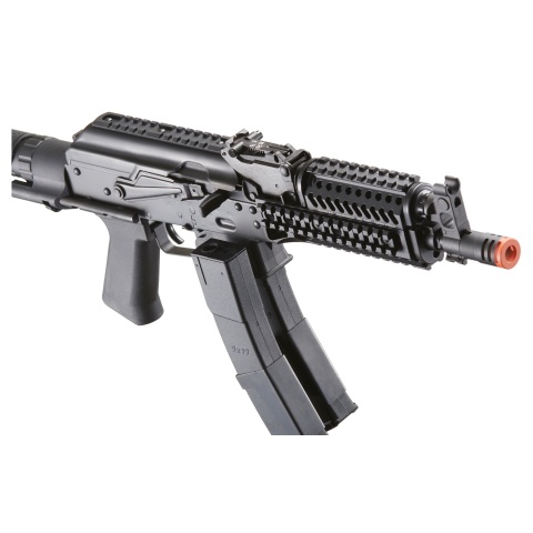 LCT 9mm PP-19 PDW AK Airsoft AEG Rifle w/ Picatinny Handguard (Black)