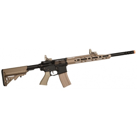 APS M4 Guardian ASR-110D Electric Blowback EBB Airsoft AEG Rifle - TAN