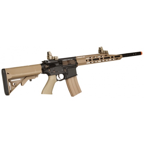 APS M4 Guardian ASR-110D Electric Blowback EBB Airsoft AEG Rifle - TAN