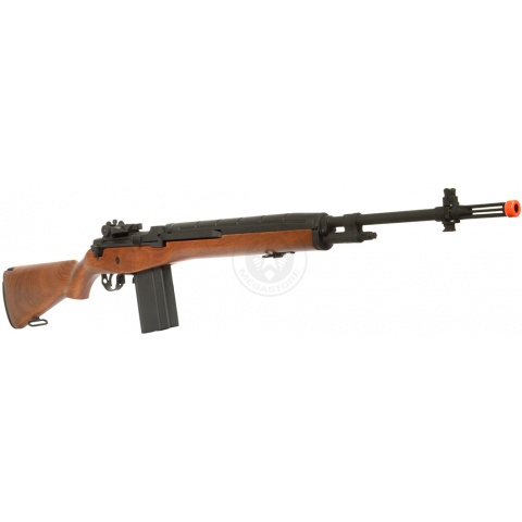 Lancer Tactical M14 Airsoft AEG Rifle - IMITATION WOOD