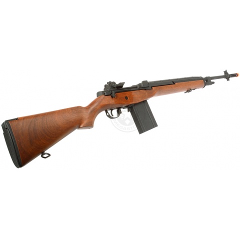 Lancer Tactical M14 Airsoft AEG Rifle - IMITATION WOOD