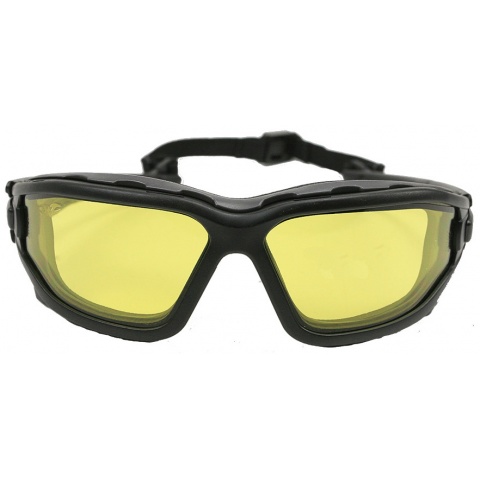 Valken V-TAC Zulu Airsoft Goggles - ANSI Z87.1 Rated - YELLOW