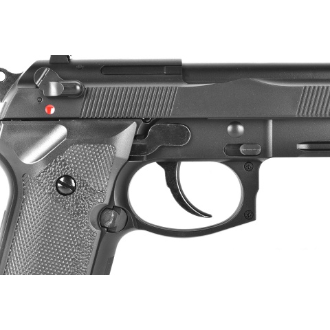 STTI M9-A1 Gas Non-Blowback Airsoft Pistol w/ Accessory Rail - BLACK