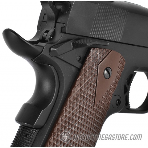 WE Tech Full Metal M1911 3.8 Compact Gas Blowback Airsoft Pistol