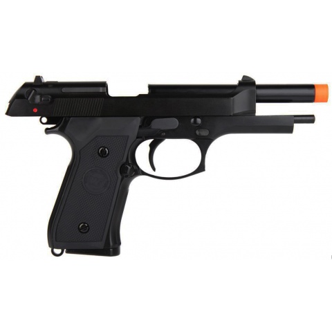 WE Tech Full Metal M92 GBB Gas Blowback Pistol - BLACK