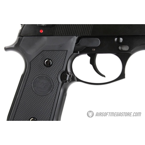 WE Tech Full Metal M92 GBB Gas Blowback Pistol - BLACK
