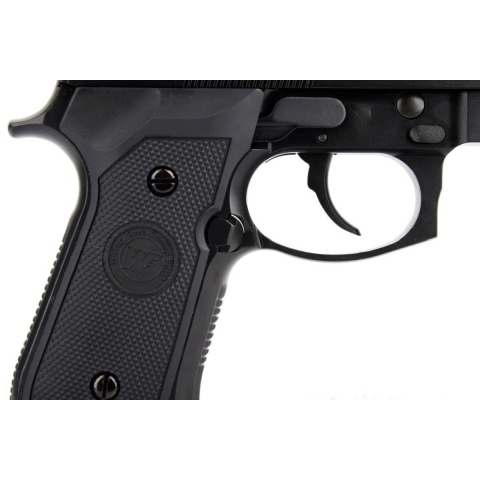 WE Tech Full Metal M9A1 GBB Gas Blowback Airsoft Pistol - BLACK