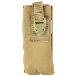 Airsoft Megastore Armory 600D MOLLE Large Tactical Radio Pouch - TAN