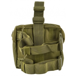 Airsoft Megastore Armory 600D MOLLE Drop Leg Utility Mag Pouch - OD