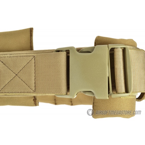 Airsoft Megastore Armory 600D Duty Belt w/ Padded Liner - TAN