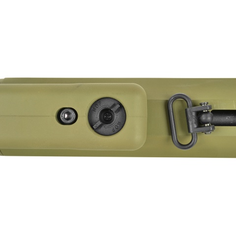 WellFire MB4411D Bolt Action Sniper Rifle w/ Scope and Bipod - OD GREEN