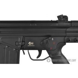 JG T3-K1 RAS Full Metal Gearbox Airsoft RIS AEG Rifle - BLACK