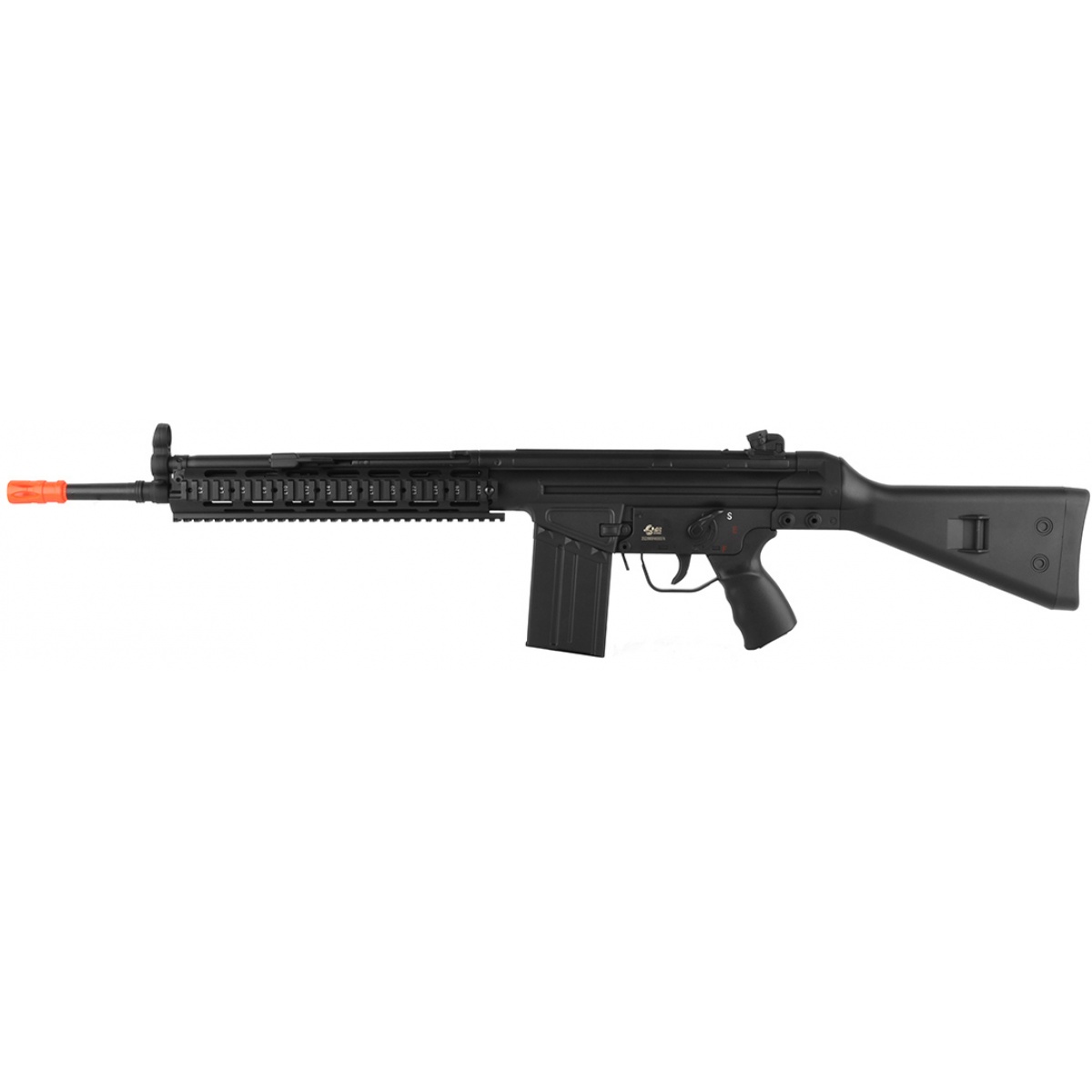 JG T3K1 RAS Full Metal Gearbox Airsoft RIS AEG Rifle BLACK Airsoft