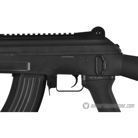 Golden Eagle AK47 CQB Beta Spetsnaz Airsoft AEG Rifle w/ Full Stock