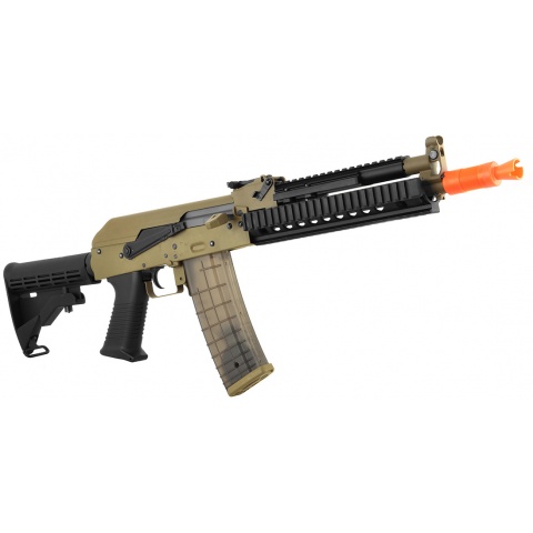 Golden Eagle Full Metal Beta AK-74 AEG Tactical Airsoft Gun - TAN