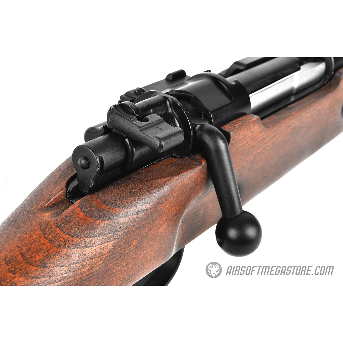 Red Fire PPS Karabiner Kar98K Airsoft Gas Sniper Rifle Real Wood