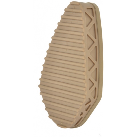 Golden Eagle Airsoft Hurricane Style Crane Stock Butt Plate - TAN