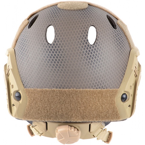 Spartan Head Gear PJ Type Airsoft Helmet w/ NVG Shroud - NAVY SEAL
