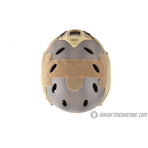 Spartan Head Gear PJ Type Airsoft Helmet w/ NVG Shroud - NAVY SEAL