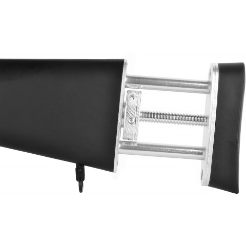 WellFire MB4404BAB Airsoft M24 Sniper Rifle w/ Scope & Bipod - BLACK