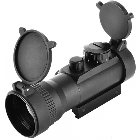 AMA Airsoft 2x42mm Magnified 7-Intensity Full Metal Red Dot Scope