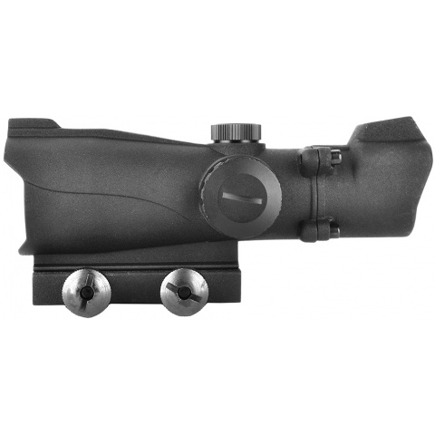 AMA 2x40mm Illuminated Fixed Airsoft Tactical Scope - Matte Black