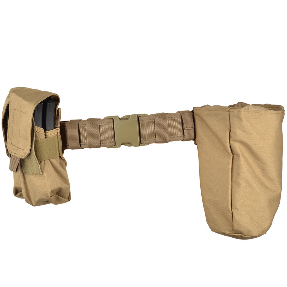 Gryffon 90102 Dragonspine Tactical Belt with magazine pouches & drop dump pouch 