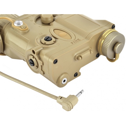 Element AN/PEQ-16A Integrated Pointer/Illuminator (IPIM) Laser - TAN